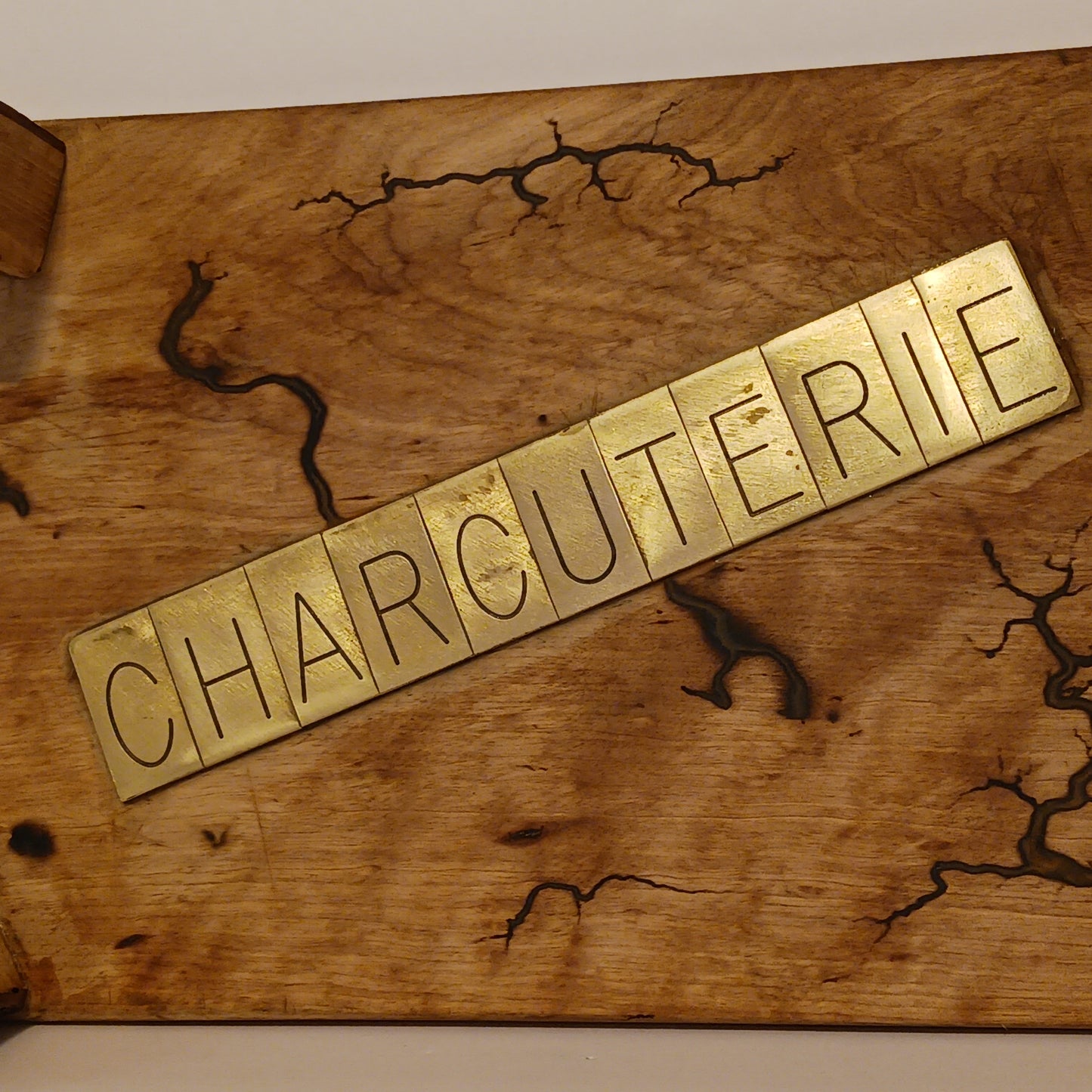 Fractal Burnt Charcuterie Board