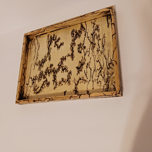 11"X14" Fractal Burnt Tray