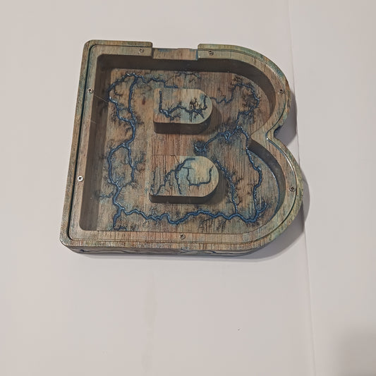 Alphabet letter bank