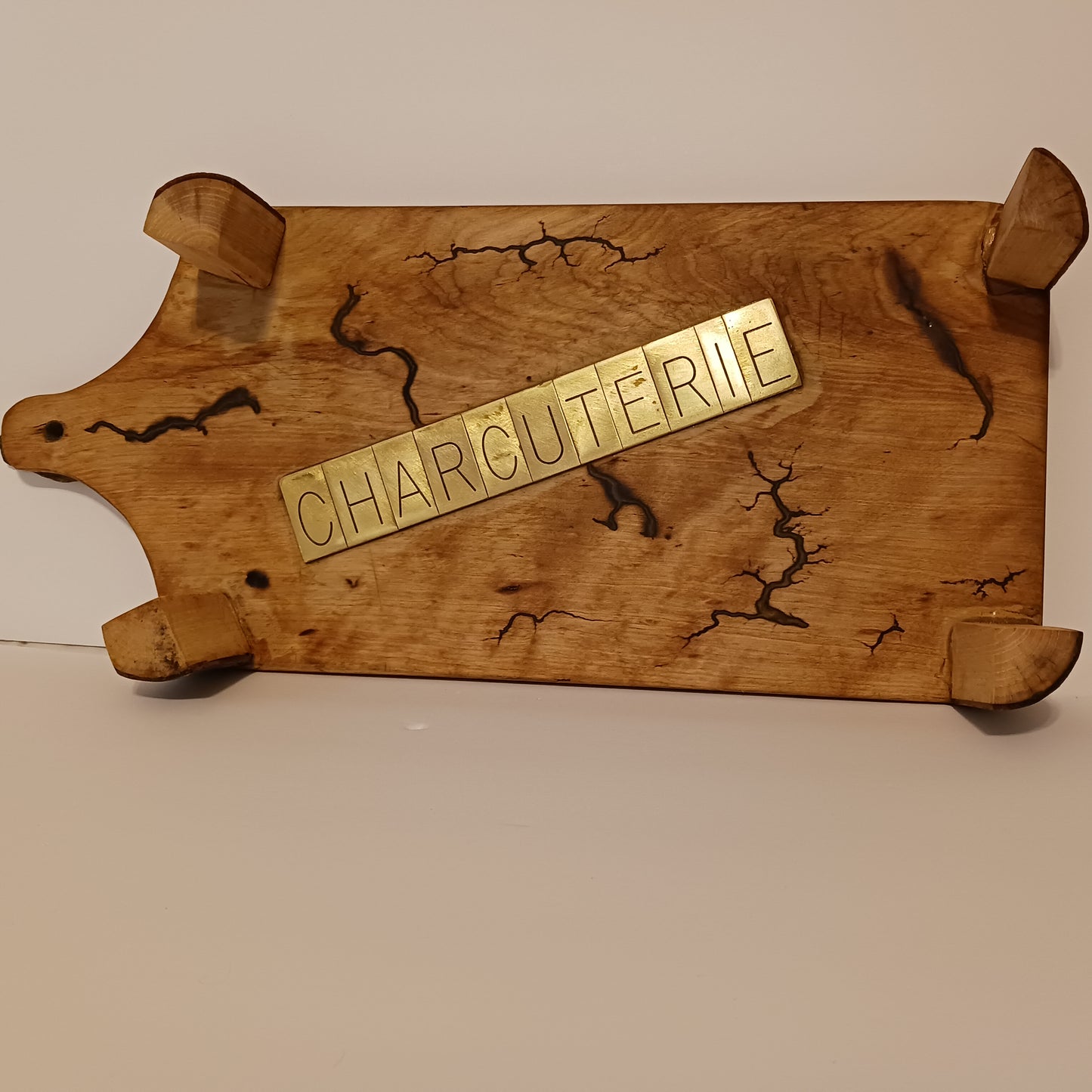 Fractal Burnt Charcuterie Board